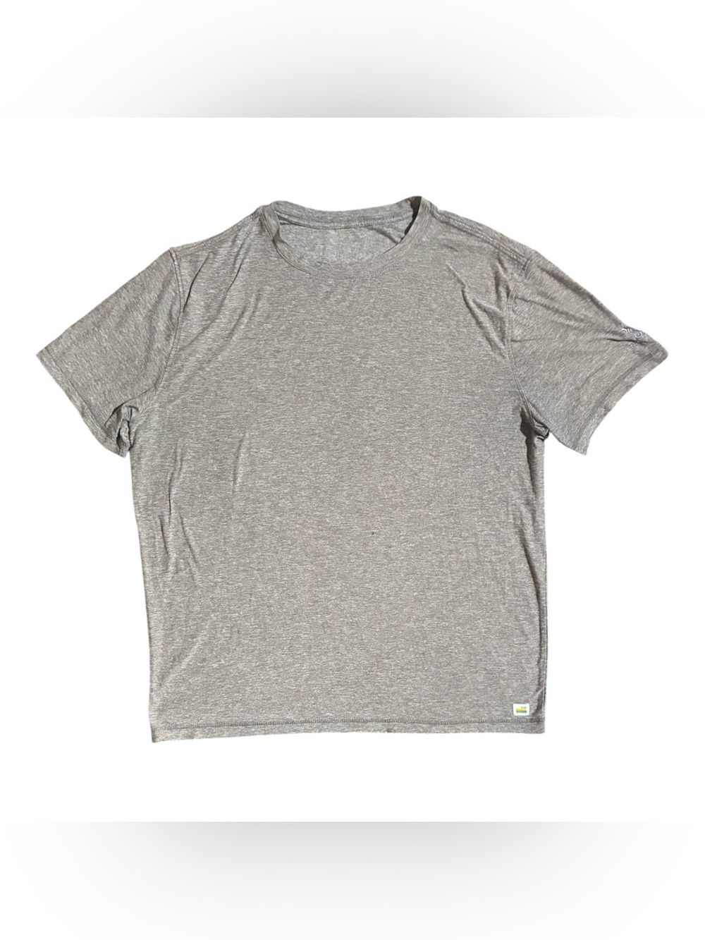 Vuori Strato Tech Short Sleeve Shirt Heathered Gray